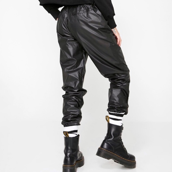 MY MUM MADE IT black water resistant joggers - Picture 3 of 11